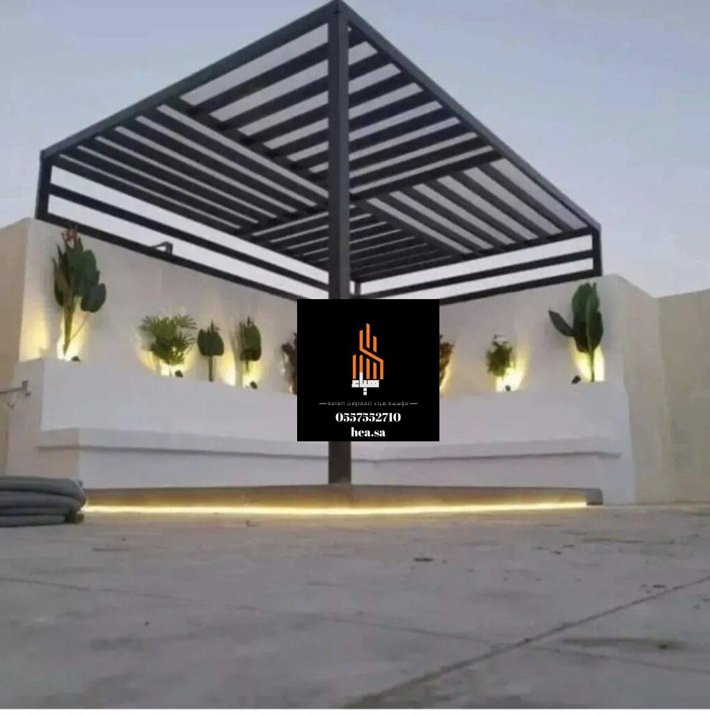 تركيب مظلات حدائق