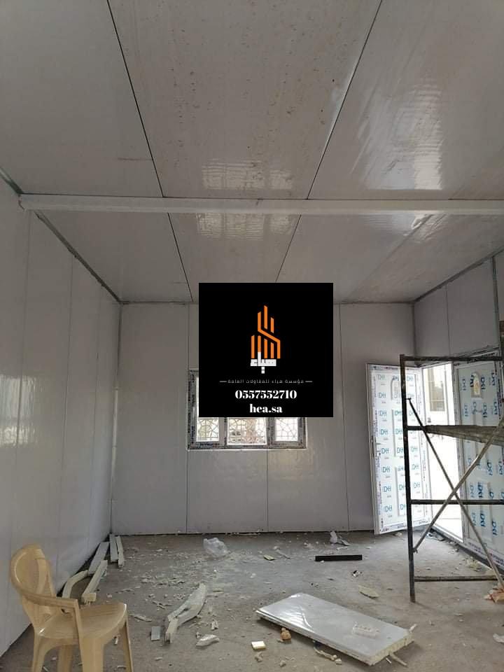 طريقة تركيب أسقف ساندوتش بانل مراحل عزل الساندوتش بانل من هياء للمقاولات اتصل 0557552710