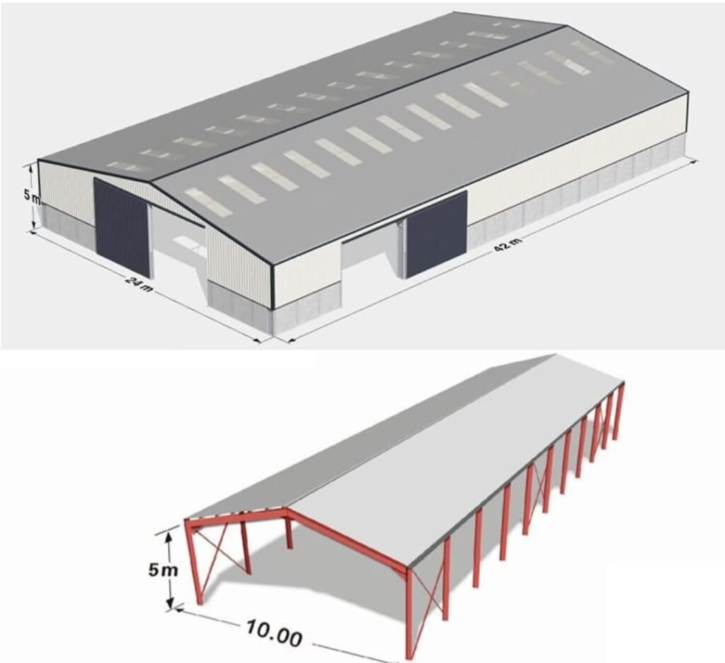 تركيب هناجر