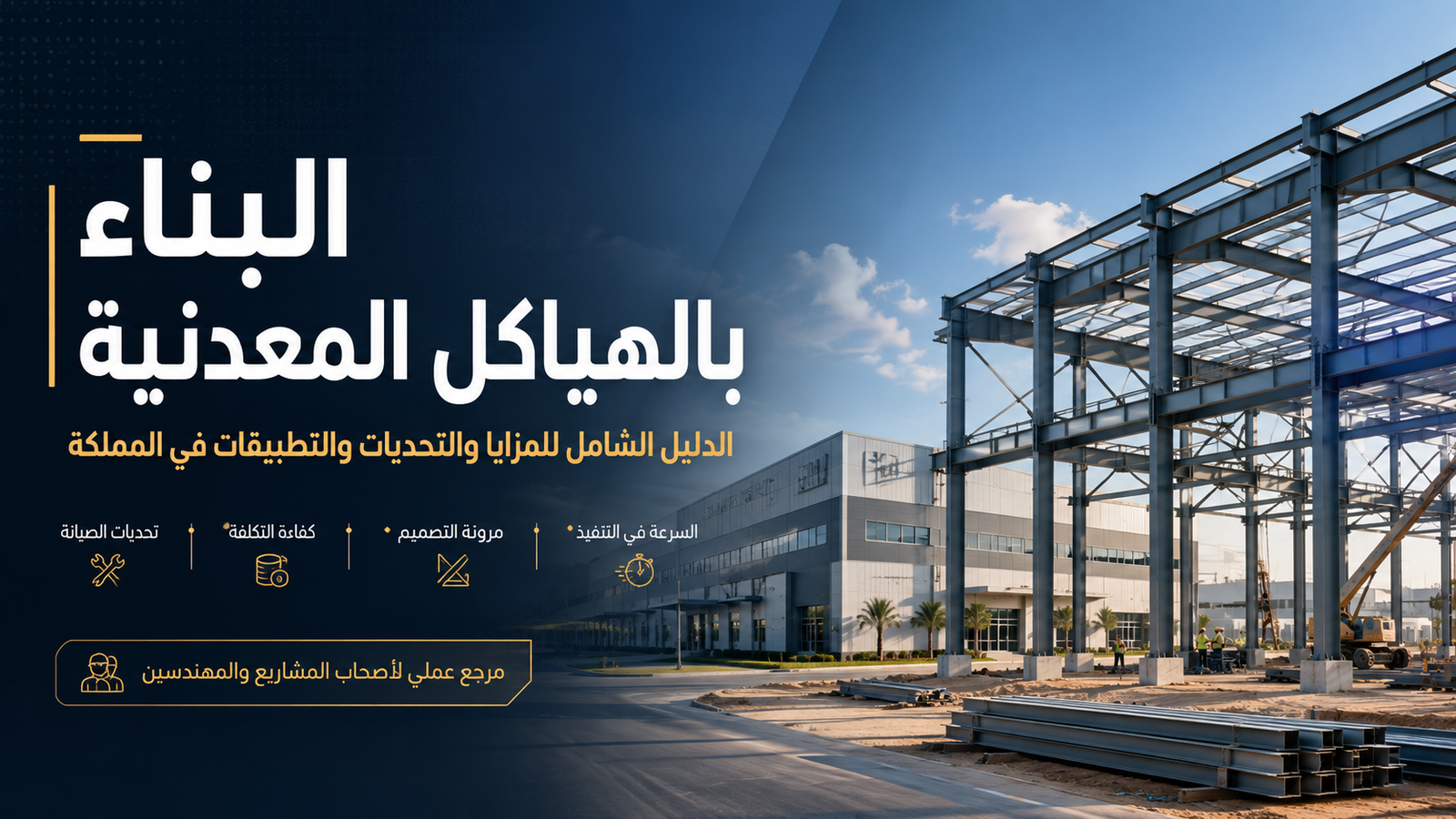البناء بالهياكل المعدنية الحديثة