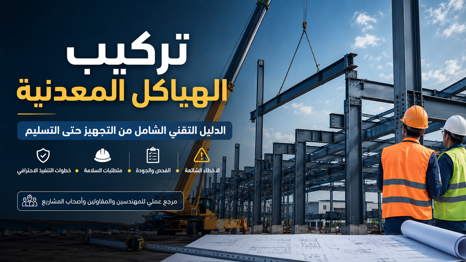 تركيب الهياكل المعدنية
