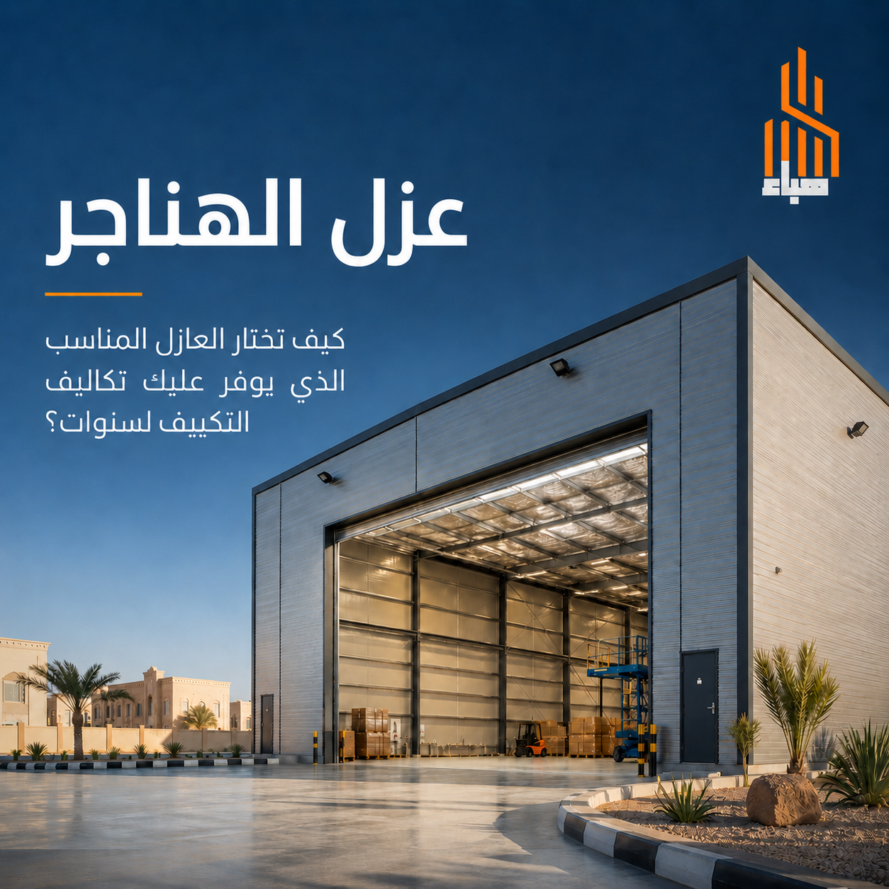 عزل الهناجر لاختيار العازل المناسب وتقليل تكاليف التكييف